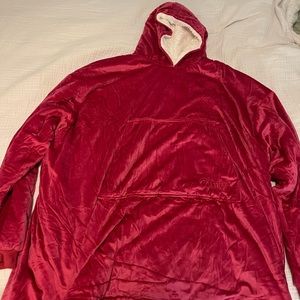 Hot pink cozy fits all sizes